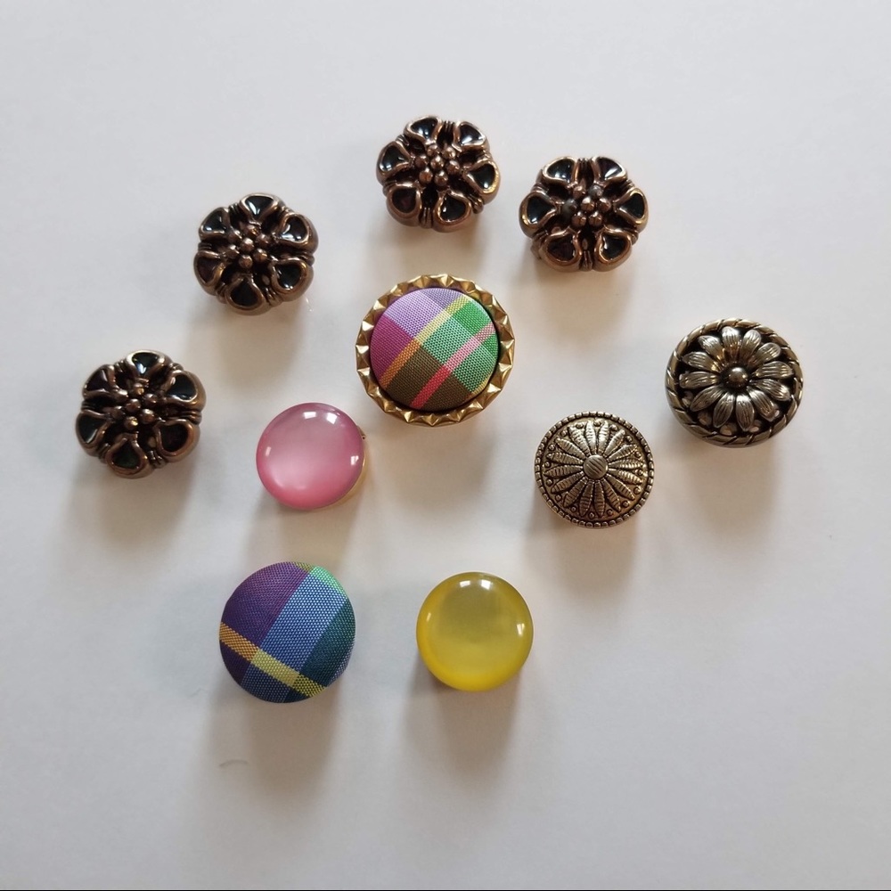 Assorted Button Covers